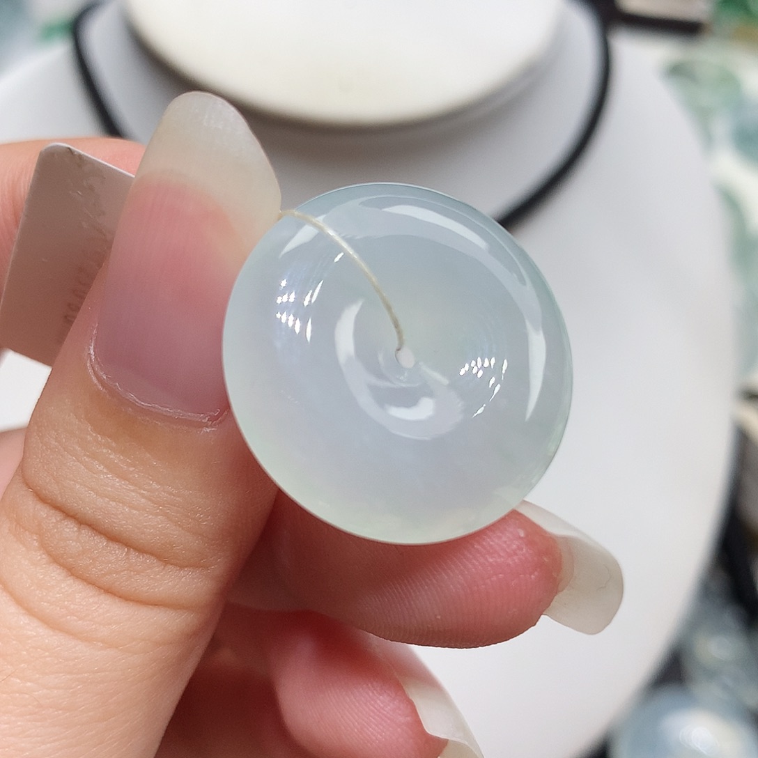 翡翠未镶嵌胸饰翡翠5，23/6