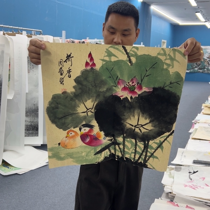 国画国画纯手绘欣赏参考