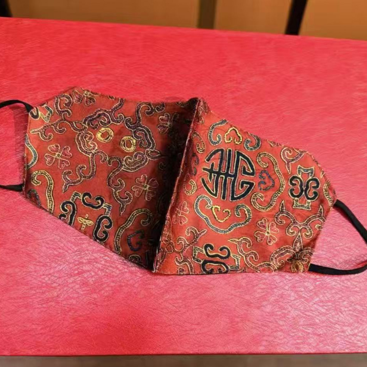 N347【福圆】防晒口罩春秋防嗮透气口罩