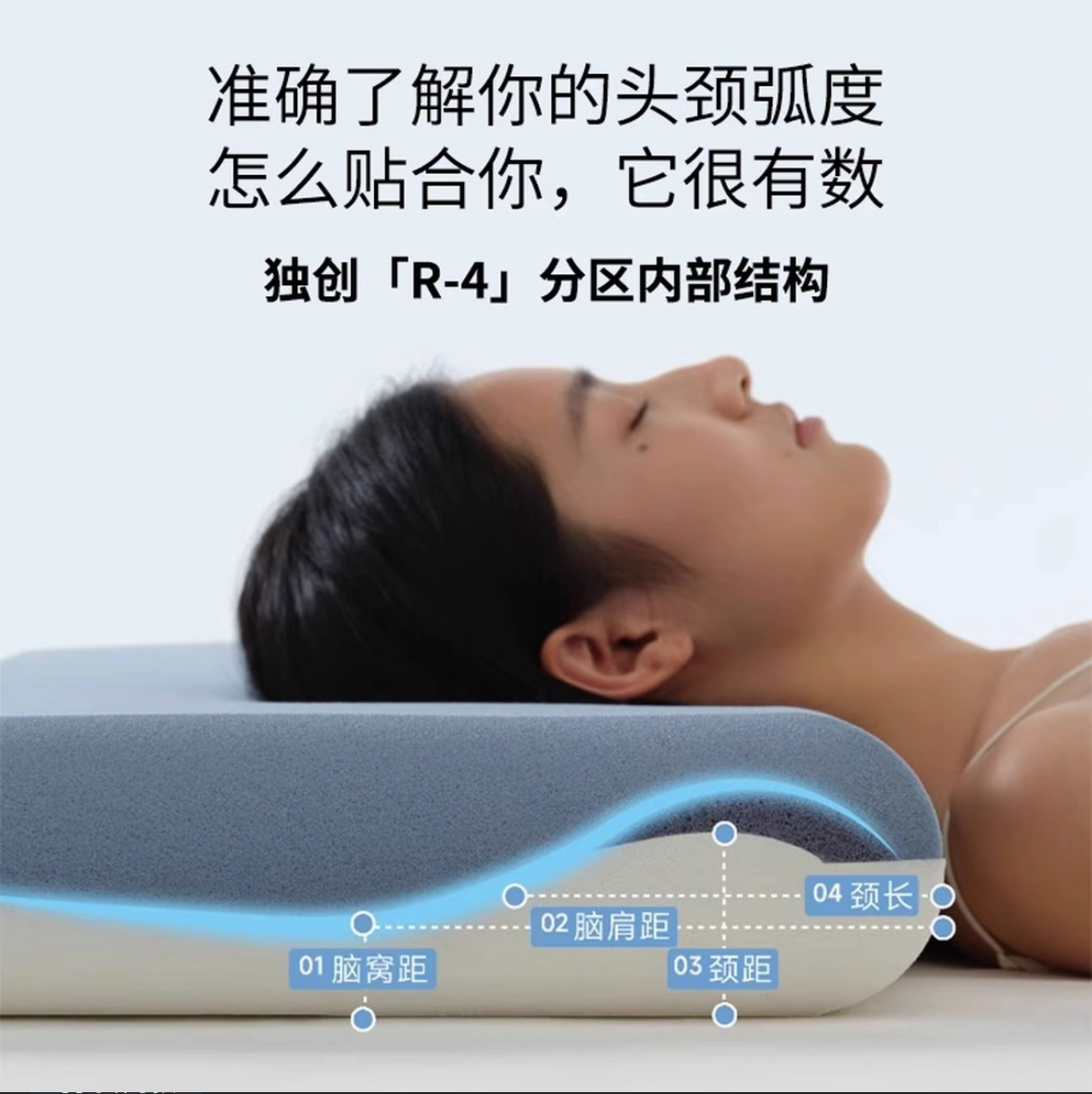 【多支拍这个链接】第2代三芯记忆枕pro酒店同款深睡慢回弹记忆枕