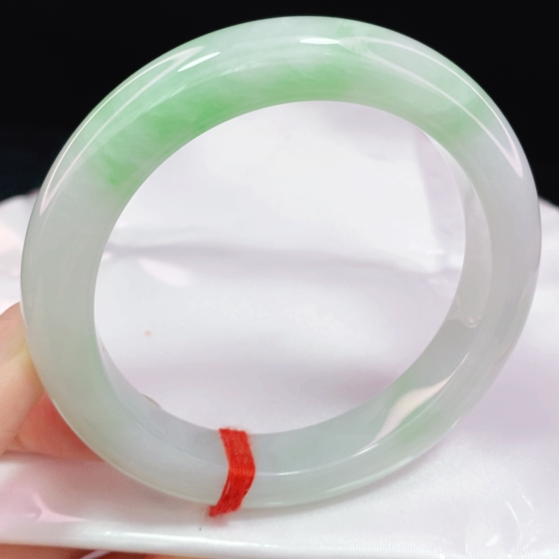 未镶嵌手镯翡翠58.3正圈