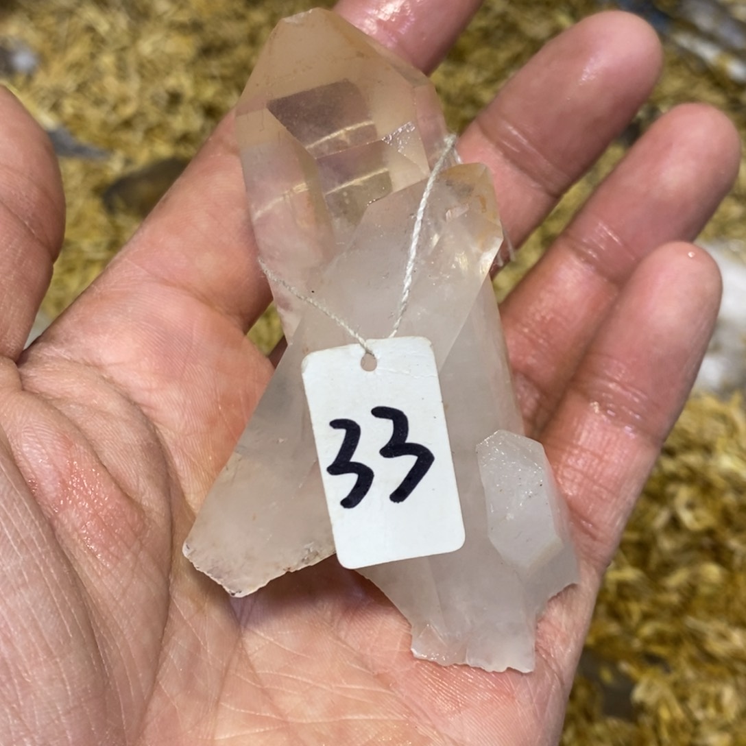 水晶水晶原石摆件未镶嵌