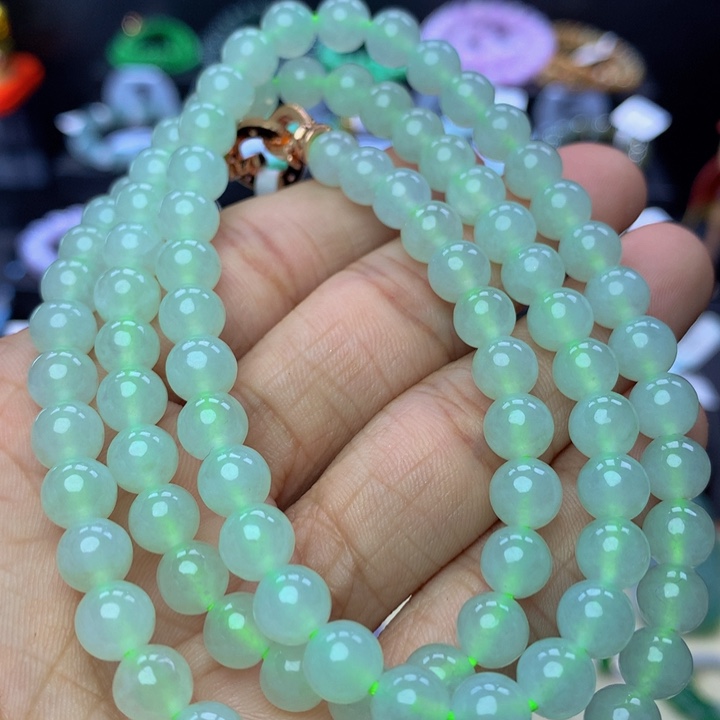 翡翠手链未镶嵌翡翠 7.5 