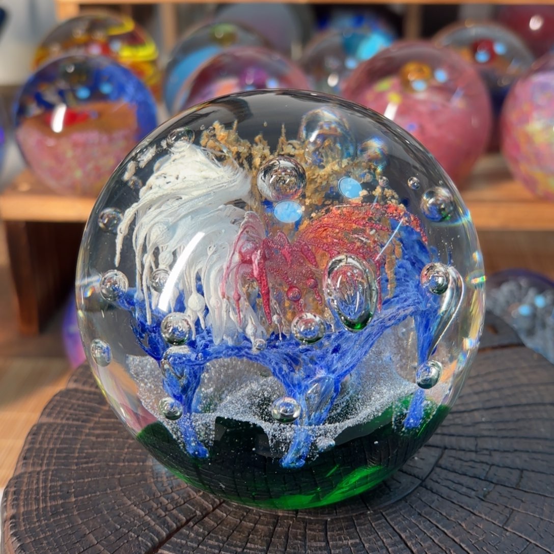 手工艺品琉璃微瑕