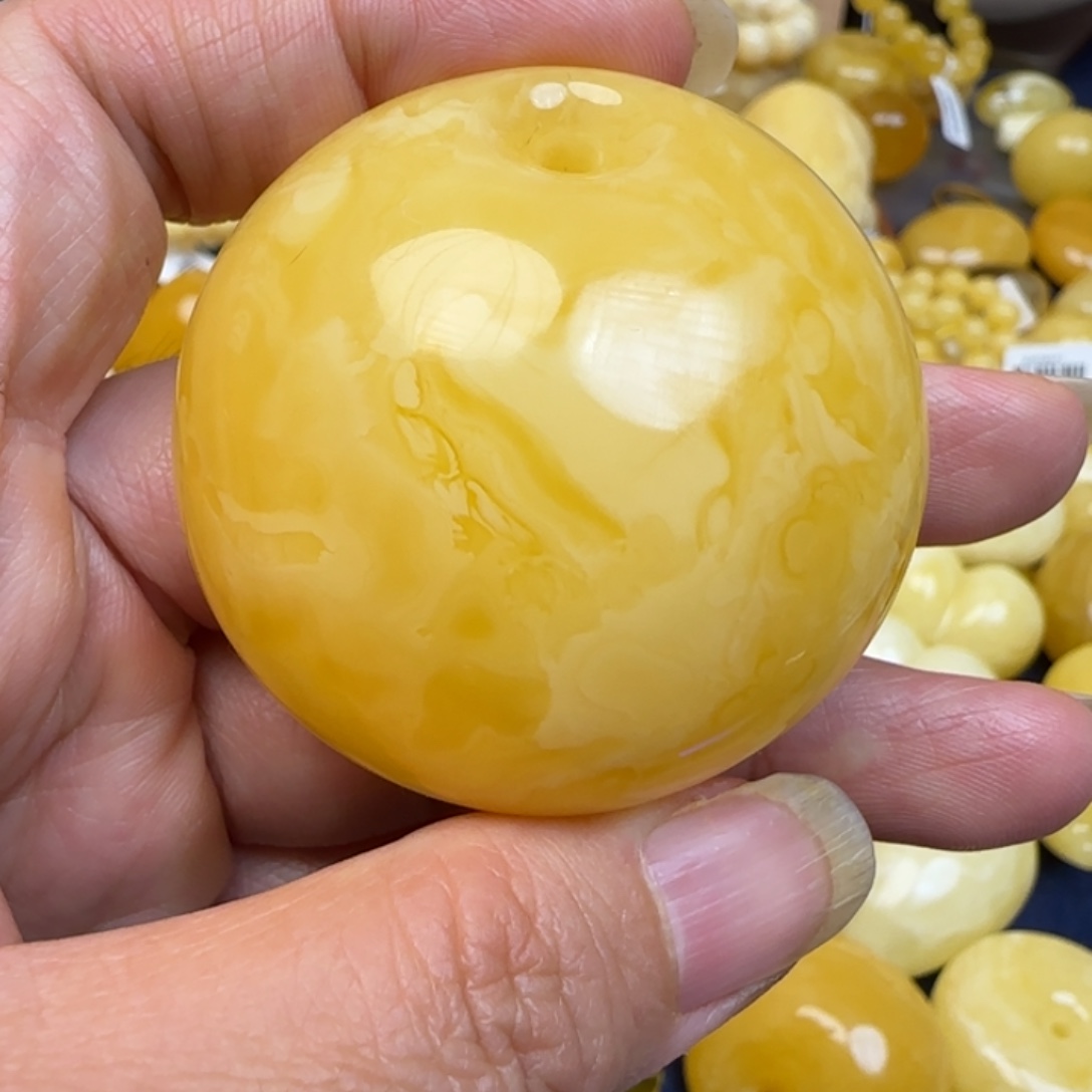 蜜蜡未镶嵌颈饰天然蜜蜡