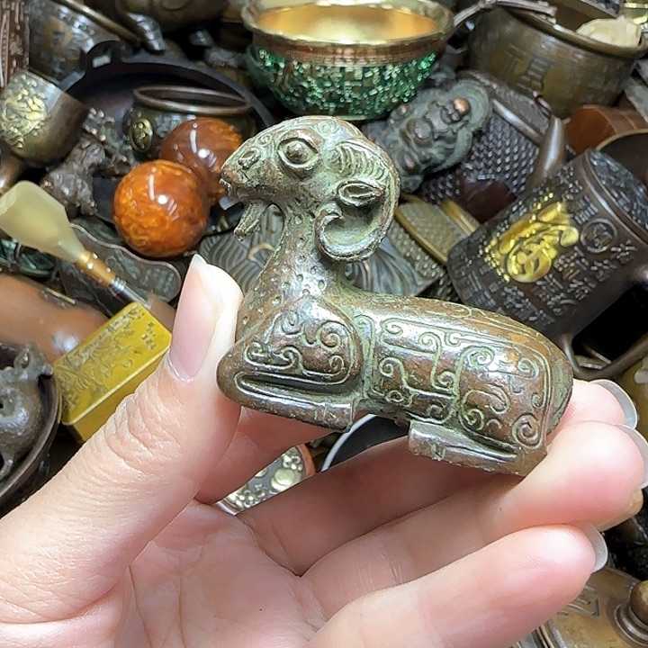 铜材质文玩客厅家具摆件