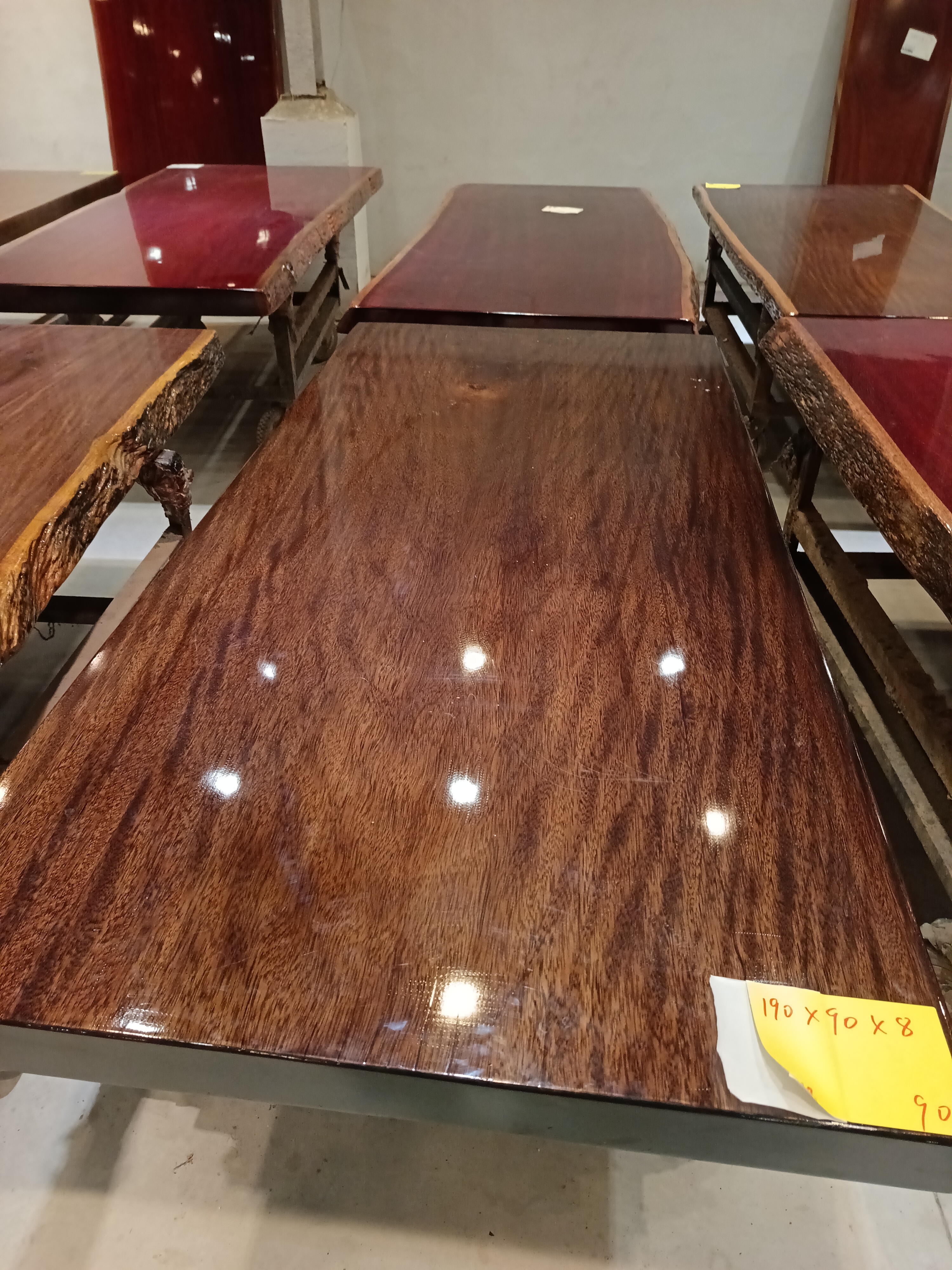 非洲进口整板纯原木大板桌，书桌、餐桌、茶桌