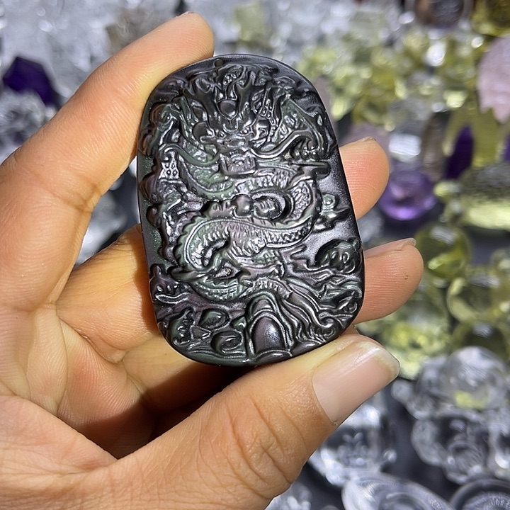 水晶摆件未镶嵌吊坠