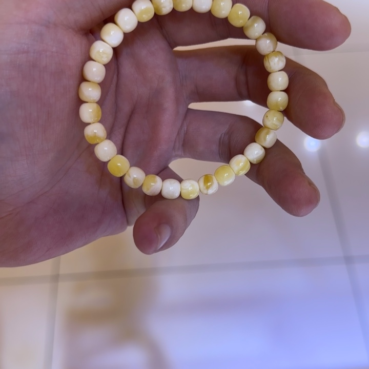 手链琥珀未镶嵌蜜蜡