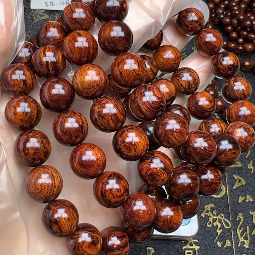 降真香手串/手链海南红降12黑金2档