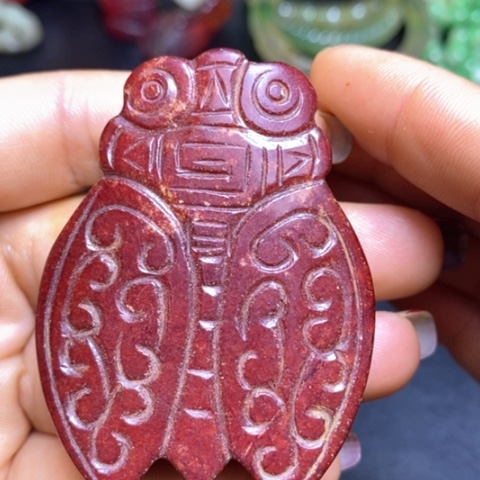 和田玉（糖玉）挂件未镶嵌