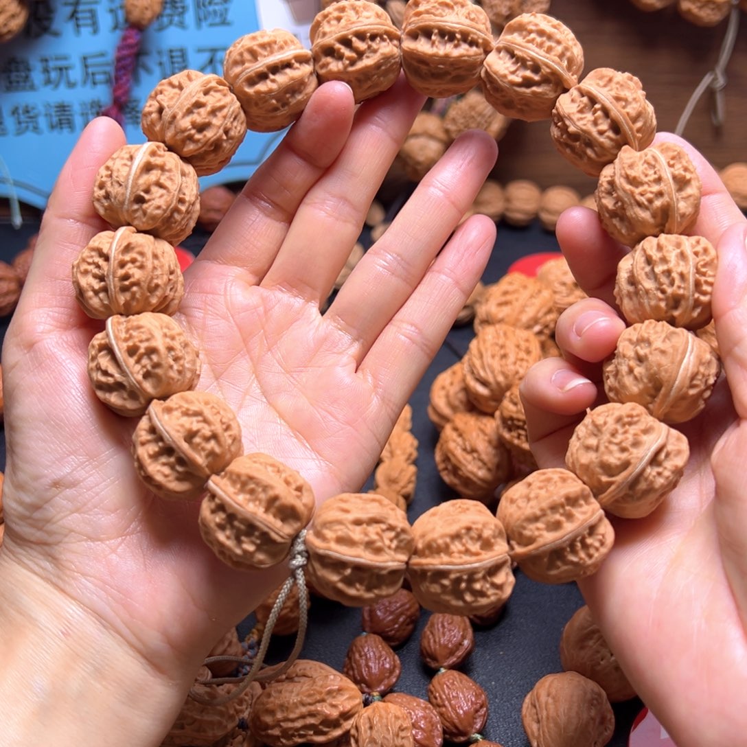 扳***指文玩核桃吊坠八棱25加