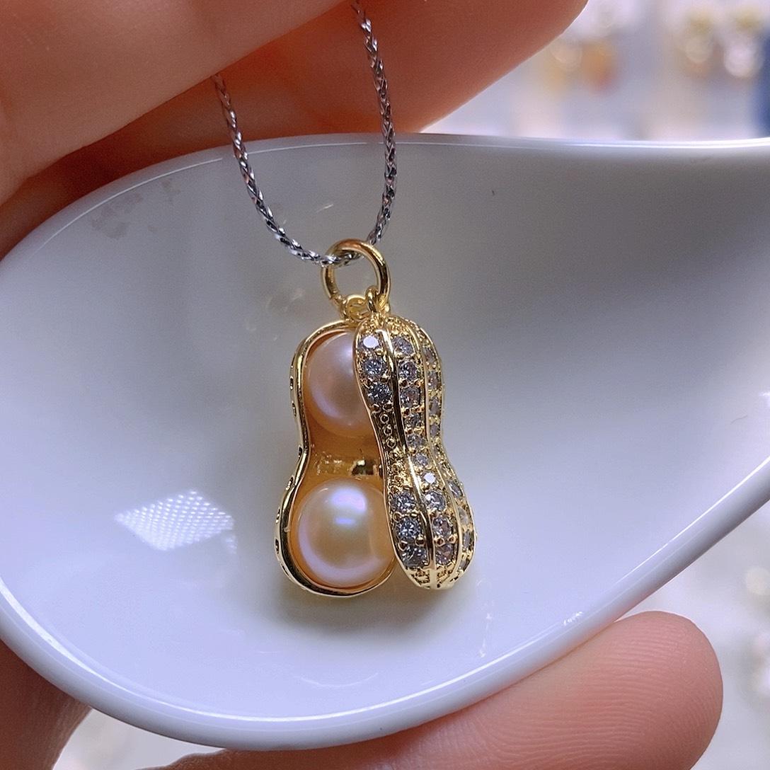 淡水珍珠未镶嵌颈饰