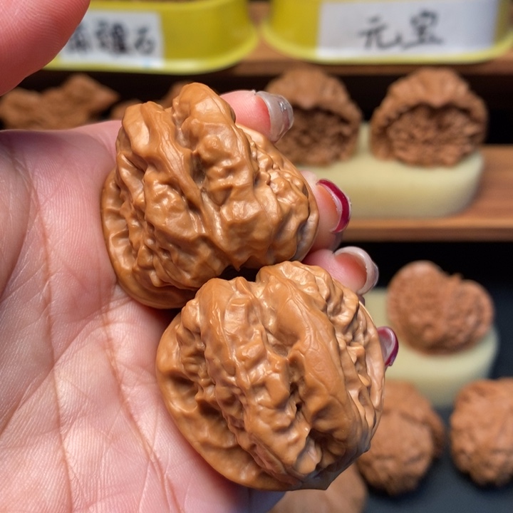 文玩核桃吊坠36蛤蟆头