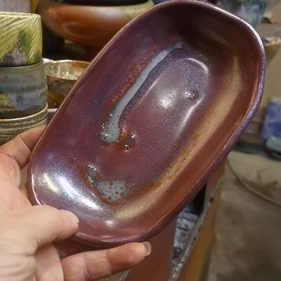 盘手工高温原矿窑变