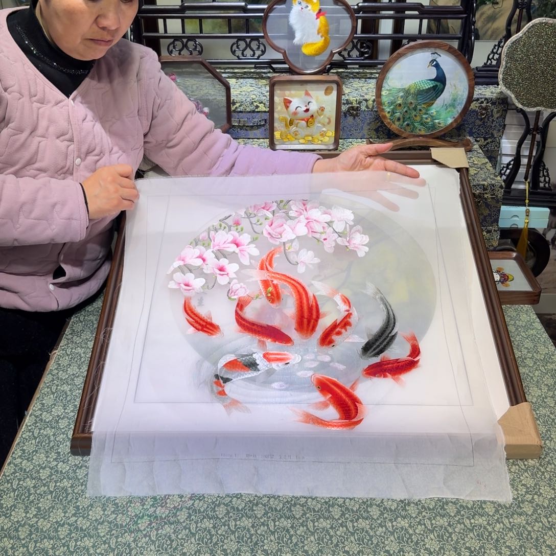 刺绣手工苏绣工艺