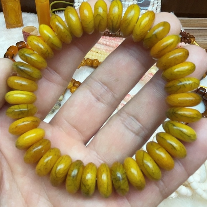 手串/手链牛骨牦牛骨卡14算盘珠