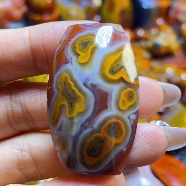 未镶嵌战国红吊坠玛瑙/玉髓