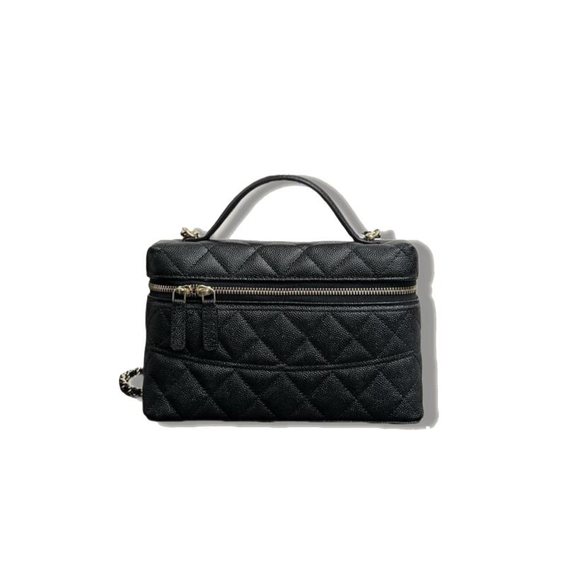 【丽姐】轻奢豪华时尚潮流女士小众手柄盒子手提休闲单肩斜挎包