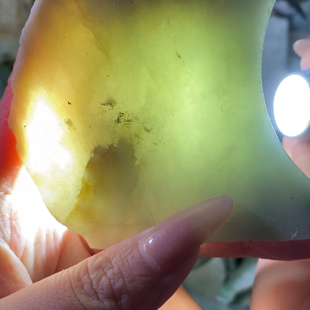 颈饰未镶嵌翡翠天然翡翠