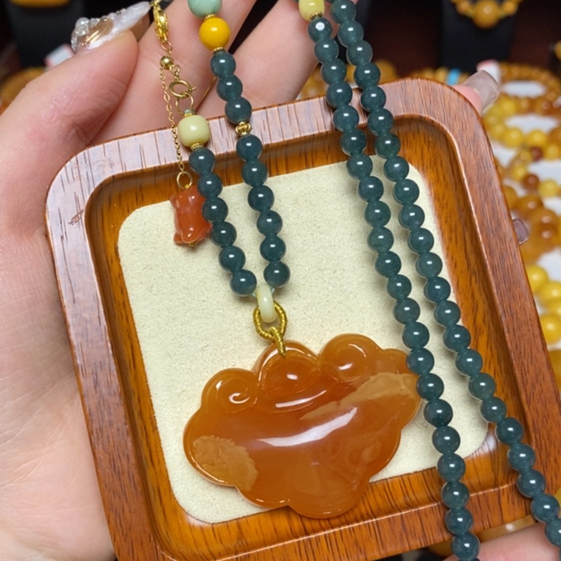 【闪购商品】未镶嵌蜜蜡颈饰项链