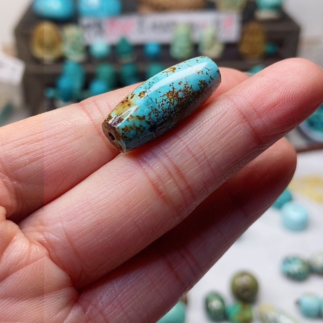 绿松石珠宝半成品未镶嵌T****e