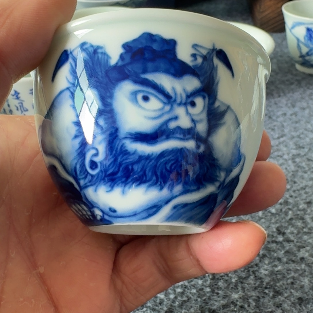 烟***南现代景德镇陶瓷手绘茶具