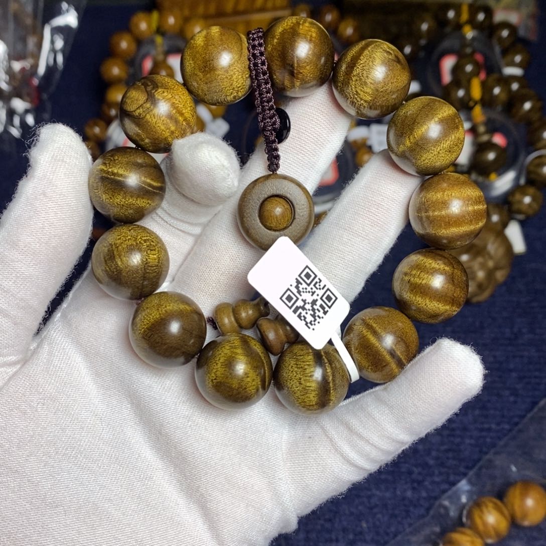 楠木（金丝楠）手串/手链乌金1.8   324