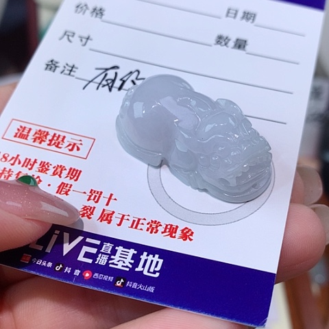 颈饰未镶嵌翡翠貔貅