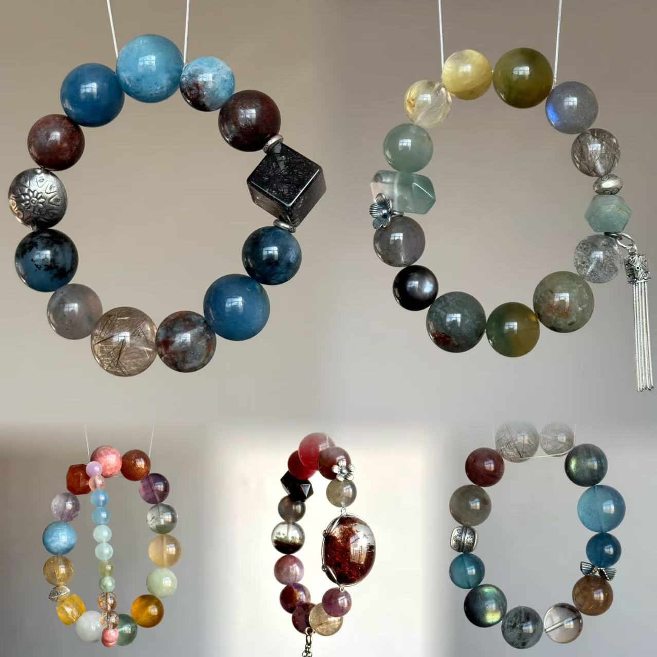 天然水晶手工手串DIY制作多样性发货一件