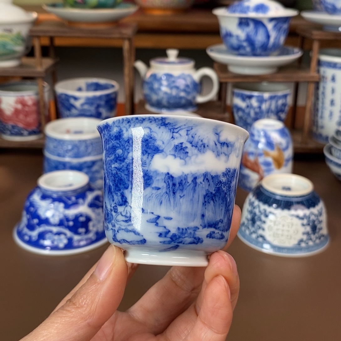 景德镇陶瓷手工手绘