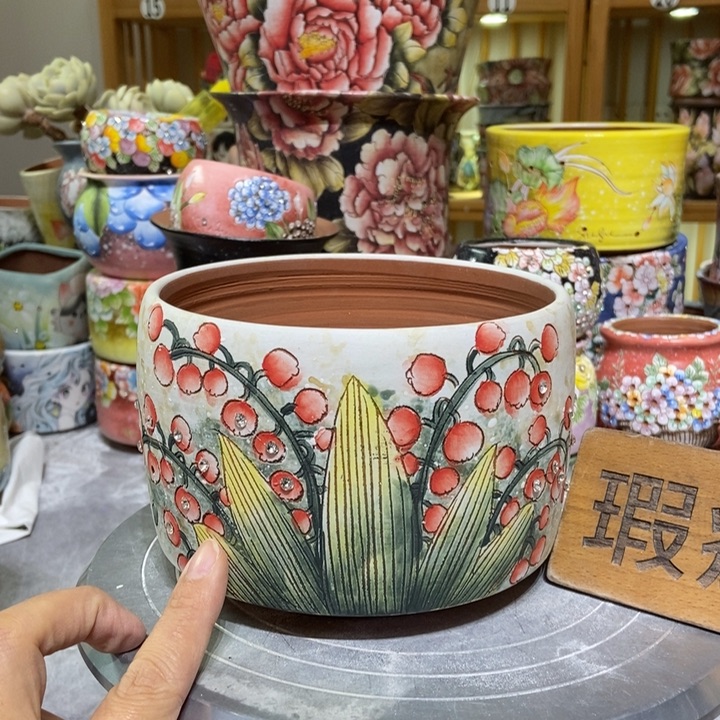 景德镇艺术手绘作品