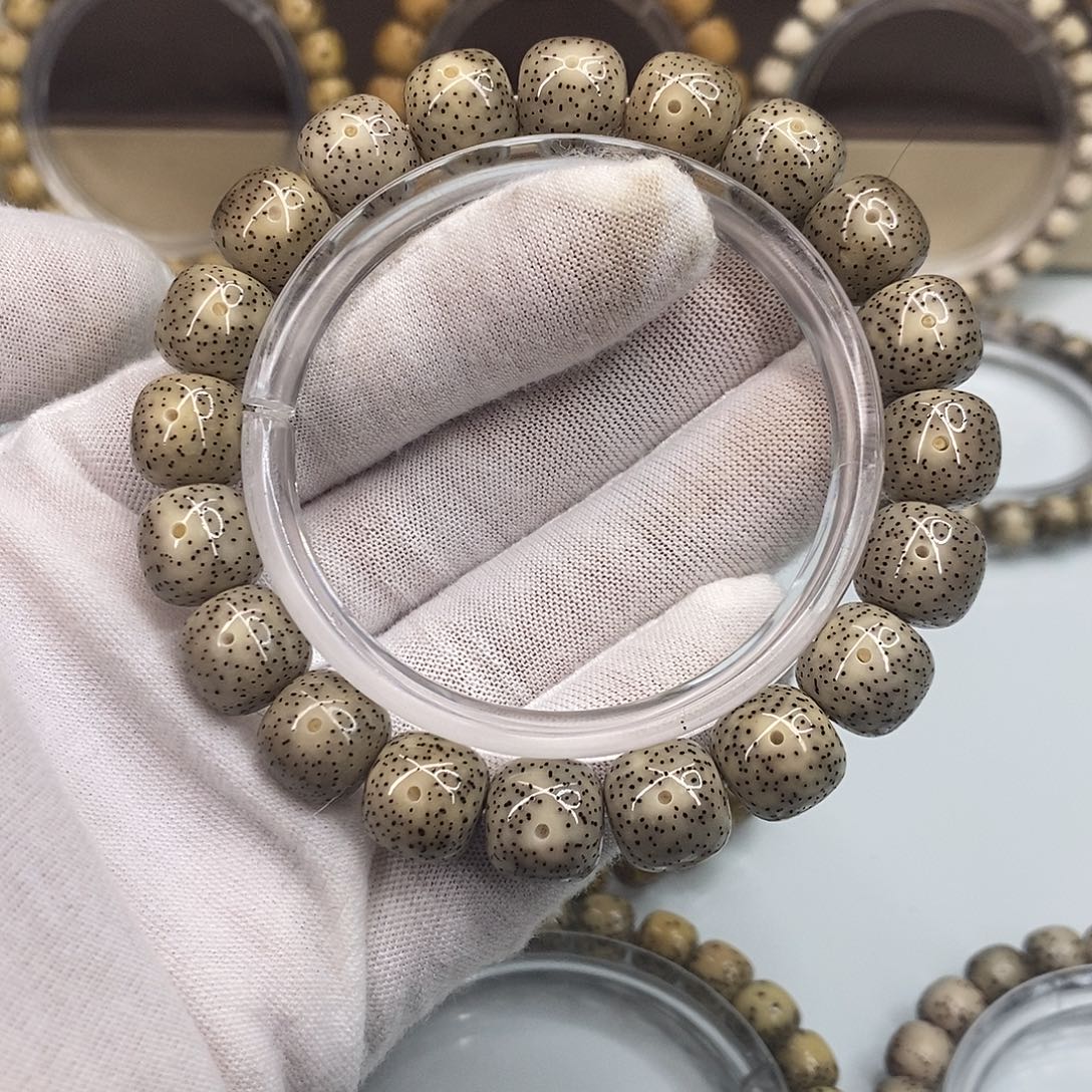 手串星月菩提11×12一物一图原生态同枝糯冰针尖星无烟花