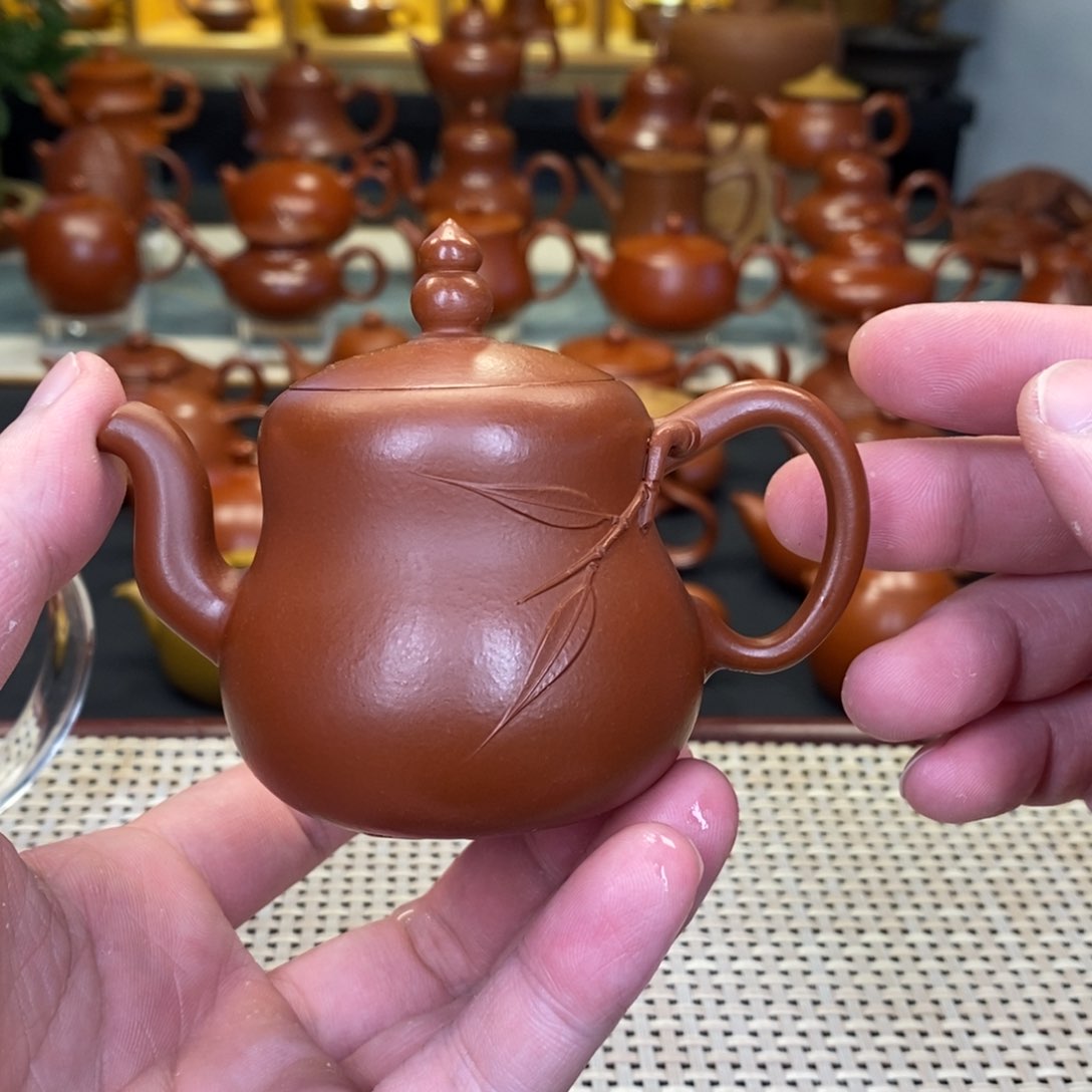 紫砂茶壶潮州手拉壶