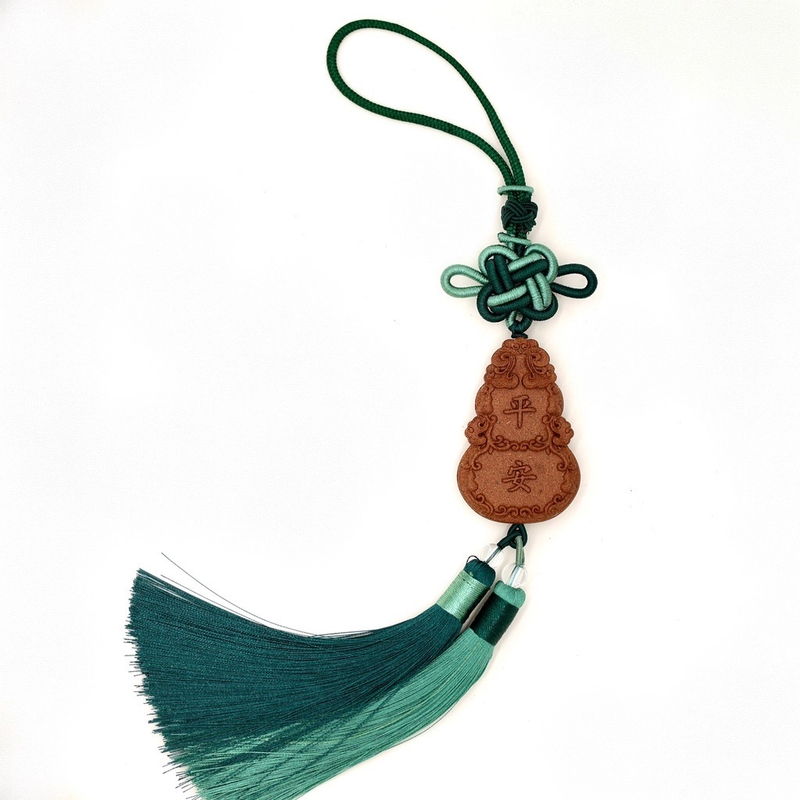 【夏微凉】出入平安葫芦香牌 默认车挂 手工古法合香牌精致