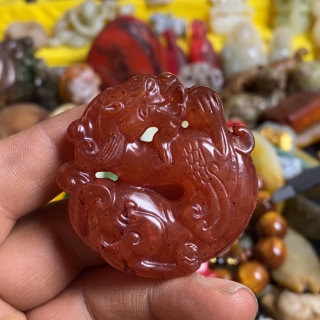 【闪购商品】和田玉（糖玉）颈饰未镶嵌