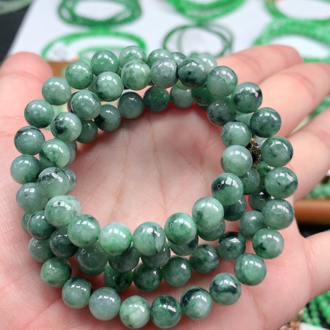 翡翠手链未镶嵌翡翠