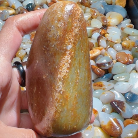 和田玉（糖玉）手链未镶嵌5