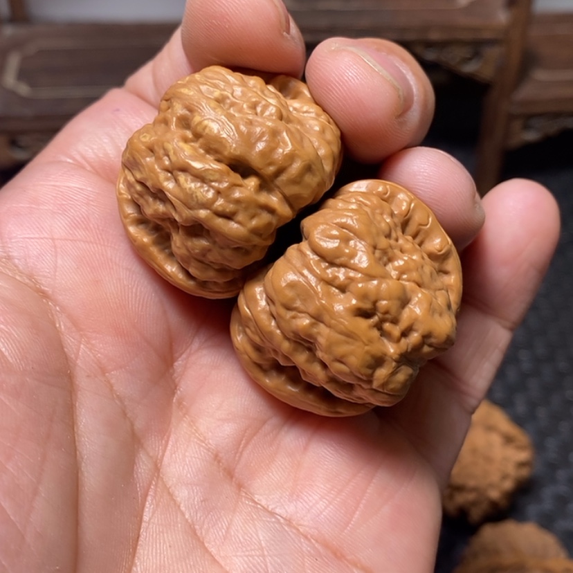 【闪购商品】文玩核桃吊坠￴*子35尺，蛤蟆头