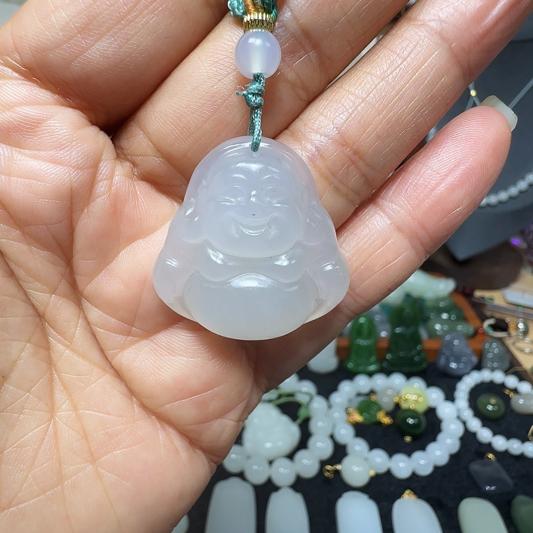 和田玉未镶嵌吊坠(不含链)