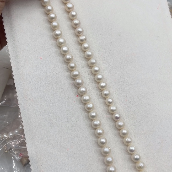 淡水珍珠未镶嵌颈饰056