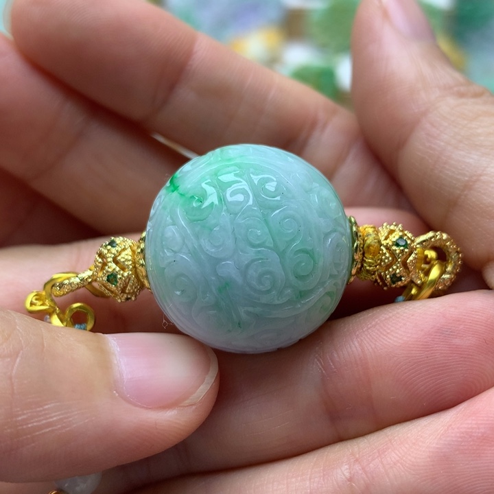 颈饰未镶嵌翡翠翡翠