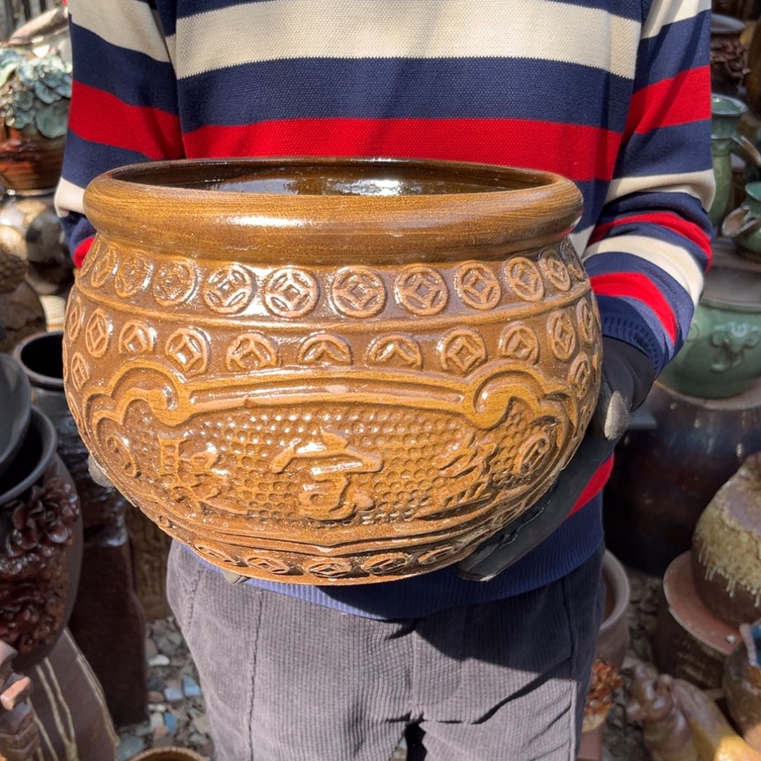 红陶高20口25无孔