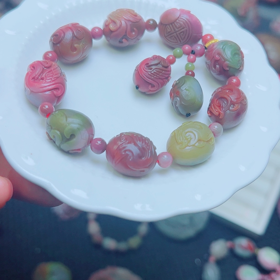 玛瑙/玉髓手链未镶嵌