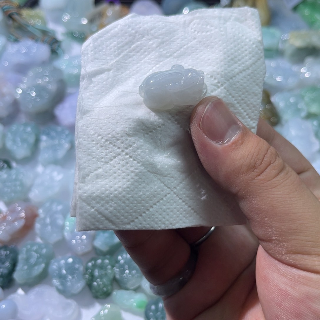 翡翠未镶嵌颈饰天然