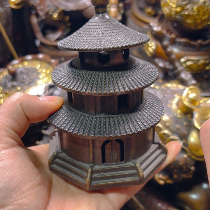 铜器摆件收收藏藏