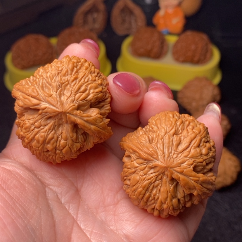 【闪购商品】把件文玩核桃874号和尚头38.5