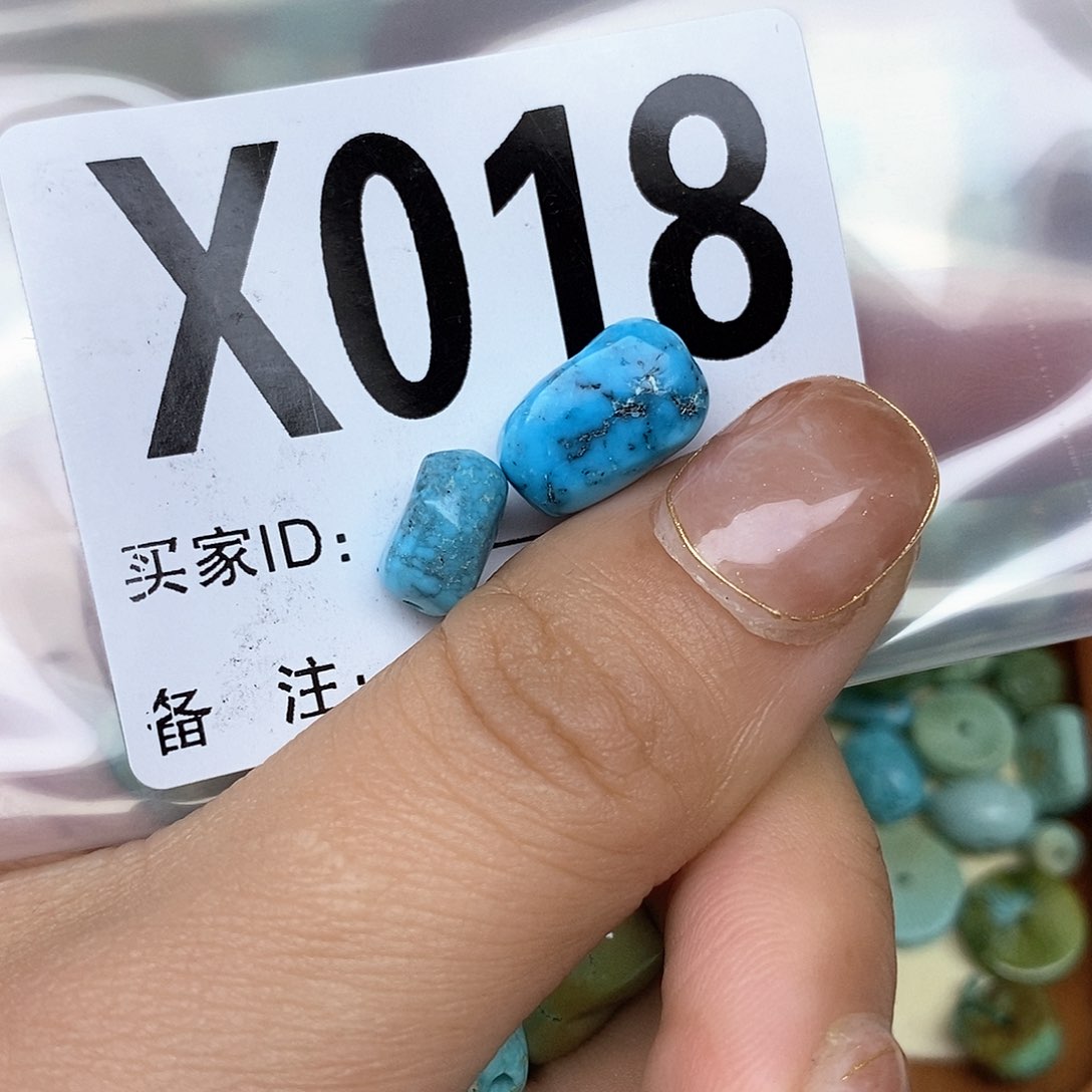 绿松石配饰未镶嵌睡**露