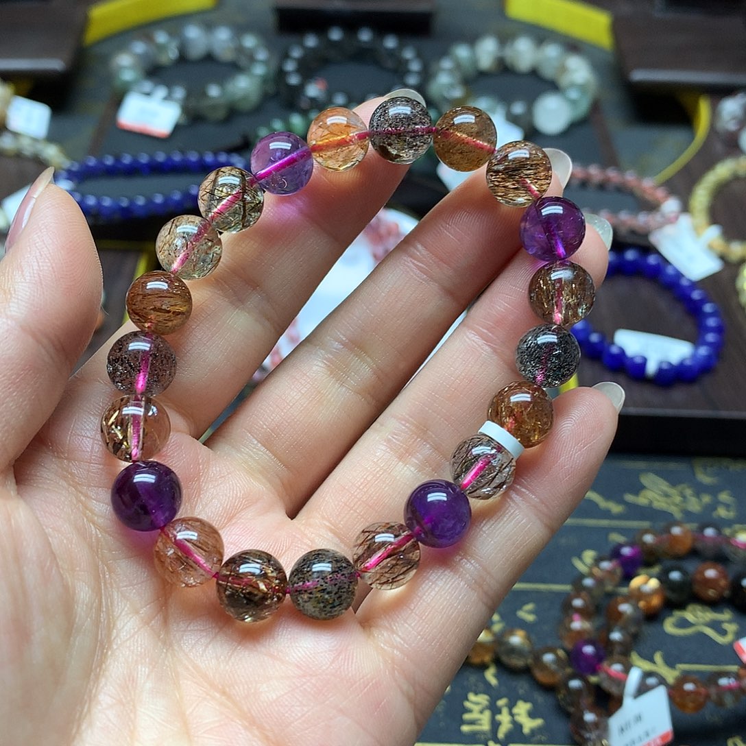 未镶嵌水晶手链手链