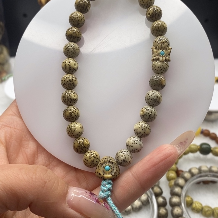 星月菩提手串9正圆手持